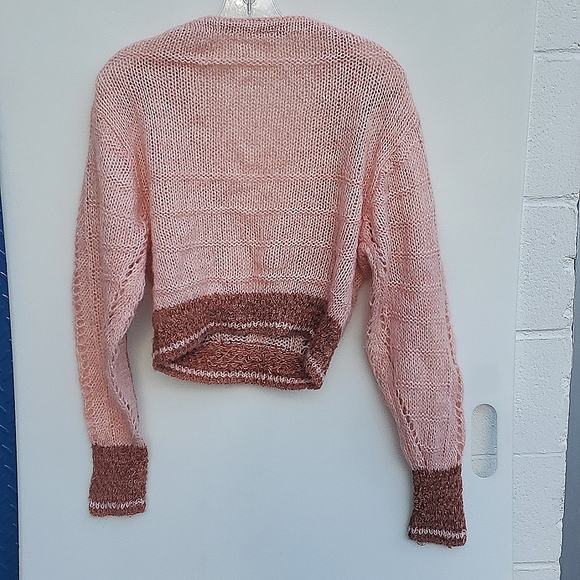 Free People Passion Fruit Mohair Alpaca Blend Sweater XS - Picture 7 of 16